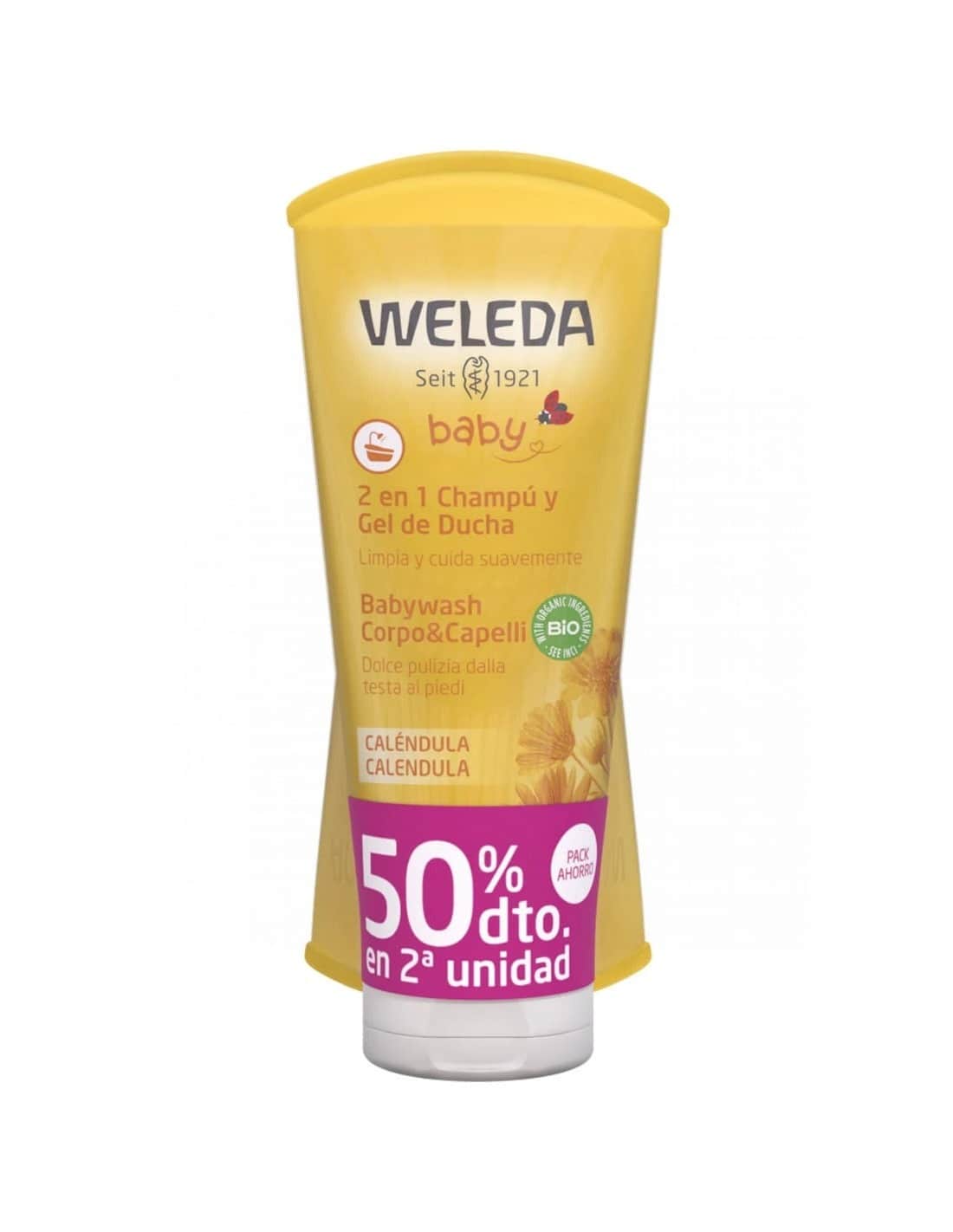 Weleda Gel y Champú 2 en 1 Kids Dúo 2 x 200ml