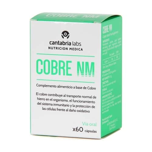 Cantabria Labs - Cobre NM 60 cápsulas