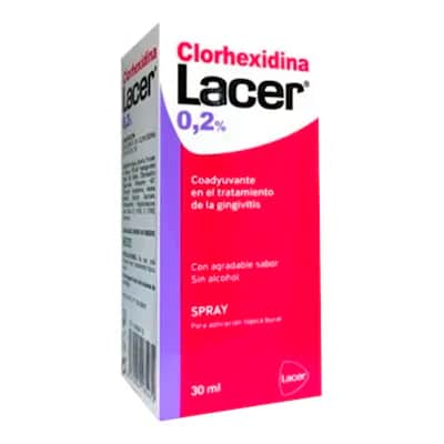 Lacer Clorhexidina 0,2% Spray 30ml - Encías Saludables