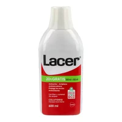 Lacer Colutorio 600ml | Prevención caries y gingivitis